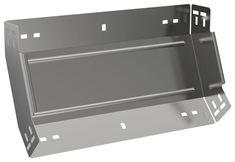 Угол для лотка вертикал. внутр. 45град. 100х300 1.2мм ESCA 5 IEK ES5-PN-45-100-300-12