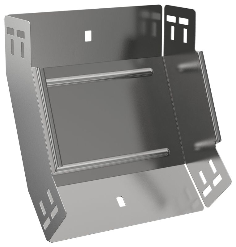 Угол для лотка вертикал. внутр. 45град. 80х150 1.2мм ESCA 5 IEK ES5-PN-45-080-150-12