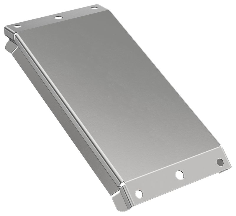 Крышка для угла вертикал. внешн. 45град. 80х80 1.5мм ESCA 7 IEK ES7-PVD-45-080-080-15