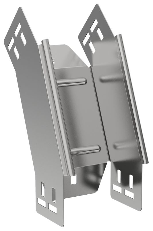 Угол для лотка вертикал. внешн. 45град. 100х100 1.5мм ESCA 7 IEK ES7-PV-45-100-100-15