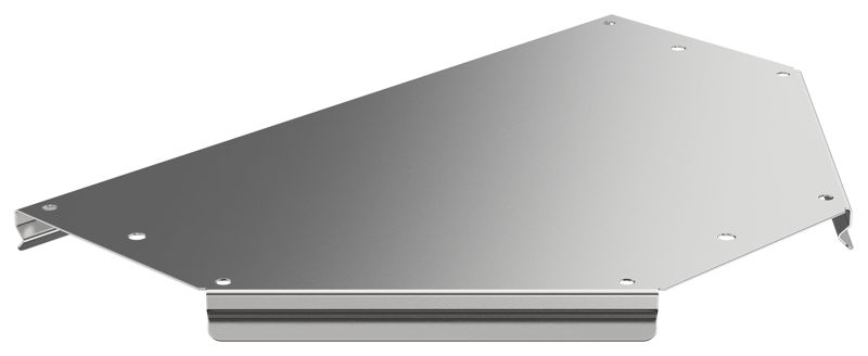 Крышка разветвителя Т-образ. осн.100 1.5мм ESCA 7 IEK ES7-RTD-100-15