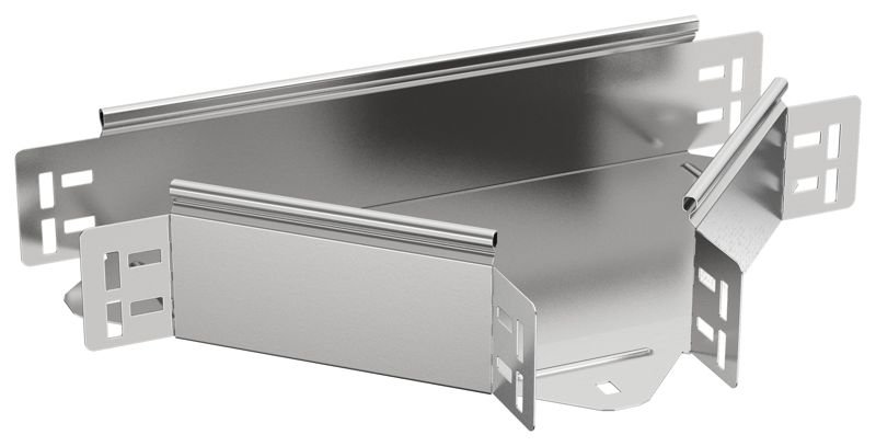 Разветвитель Т-образный 80х100 1.5мм ESCA 7 IEK ES7-RT-080-100-15