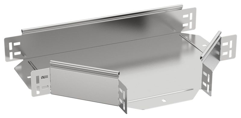 Разветвитель Т-образный 80х200 1.5мм ESCA 7 IEK ES7-RT-080-200-15