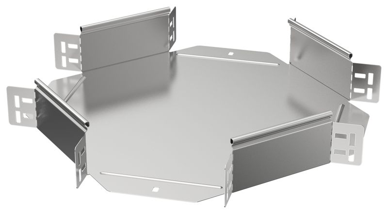 Ответвитель для лотка 80х150 1.5мм ESCA 7 IEK ES7-KR-080-150-15