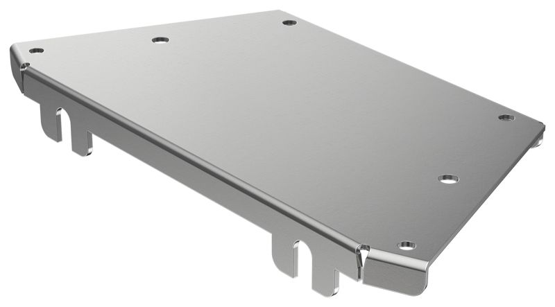 Крышка для угла 45град. осн.100 2мм ESCA 7 IEK ES7-PGD-45-100-20