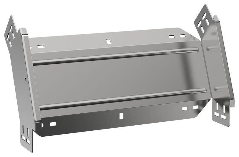 Угол для лотка вертикал. внешн. 45град. 100х400 2мм ESCA 7 IEK ES7-PV-45-100-400-20