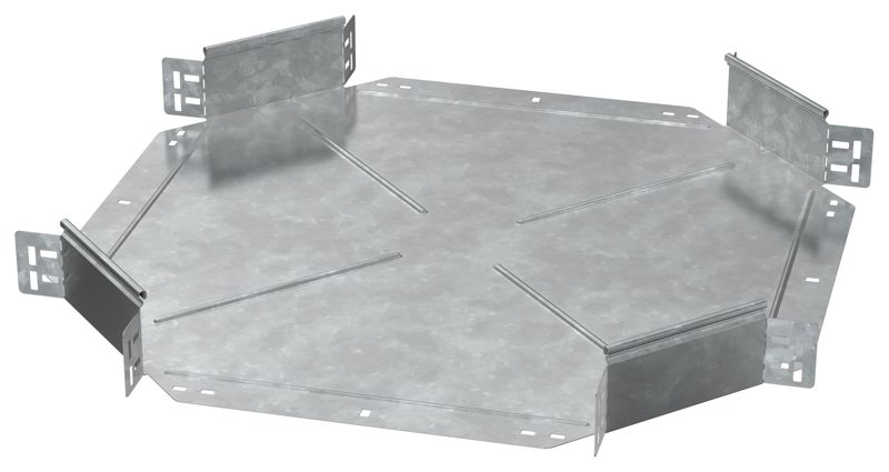 Ответвитель для лотка 100х400 1.2мм HDZ ESCA 5 IEK ES5-KR-100-400-12-HDZ