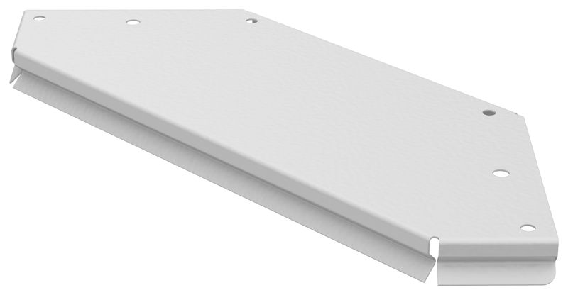 Крышка для угла 90град. осн.100 1.2мм RAL 9016 ESCA 5 IEK ES5-PGD-90-100-12-RGA