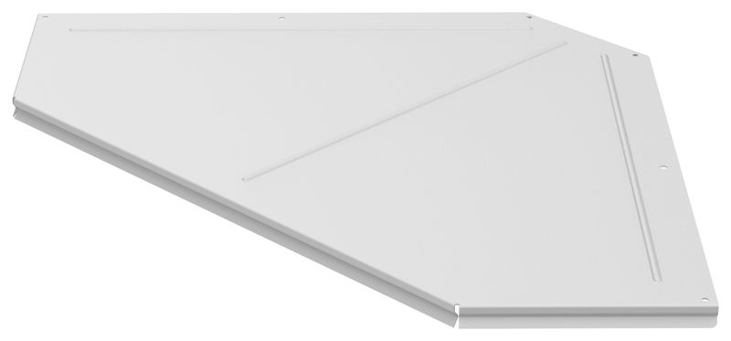 Крышка для угла 90град. осн.600 1.2мм RAL 9016 ESCA 5 IEK ES5-PGD-90-600-12-RGA