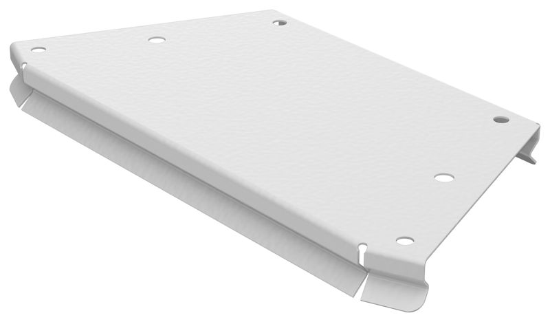 Крышка для угла 45град. осн.100 1.2мм RAL 9016 ESCA 5 IEK ES5-PGD-45-100-12-RGA