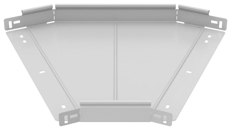Угол для лотка 45град. 50х400 1.2мм RAL 9016 ESCA 5 IEK ES5-PG-45-050-400-12-RGA