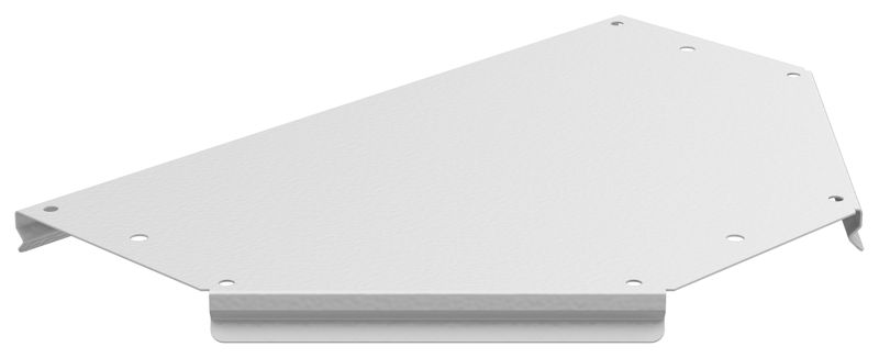 Крышка разветвителя Т-образ. осн.100 1.2мм RAL 9016 ESCA 5 IEK ES5-RTD-100-12-RGA