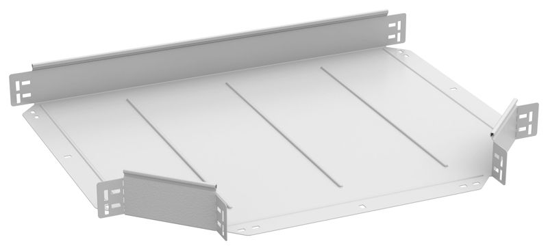 Разветвитель Т-образный 80х500 1.2мм RAL 9016 ESCA 5 IEK ES5-RT-080-500-12-RGA