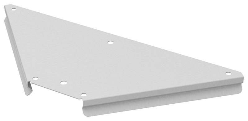 Крышка отвода Т-образ. осн.80 1.2мм RAL 9016 ESCA 5 IEK ES5-OTD-080-12-RGA