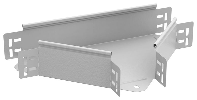 Разветвитель Т-образный 100х100 1.5мм RAL 9016 ESCA 7 IEK ES7-RT-100-100-15-RGA