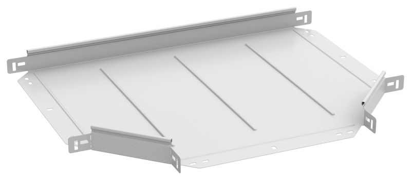 Разветвитель Т-образный 50х400 1.5мм RAL 9016 ESCA 7 IEK ES7-RT-050-400-15-RGA