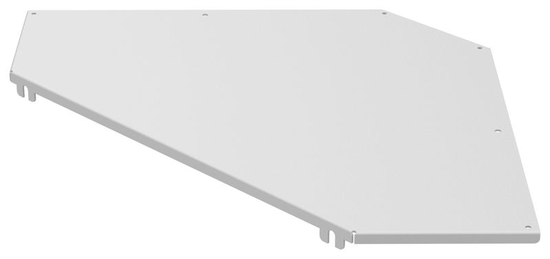 Крышка для угла 90град. осн.400 2мм RAL 9016 ESCA 7 IEK ES7-PGD-90-400-20-RGA