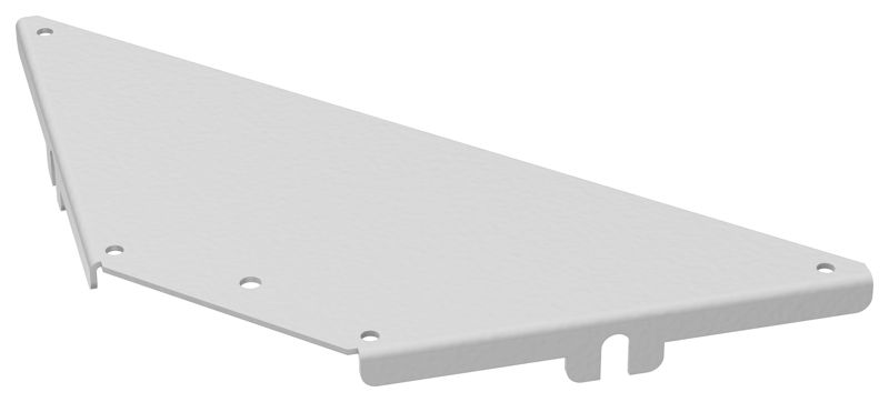 Крышка отвода Т-образ. осн.80 2мм RAL 9016 ESCA 7 IEK ES7-OTD-080-20-RGA