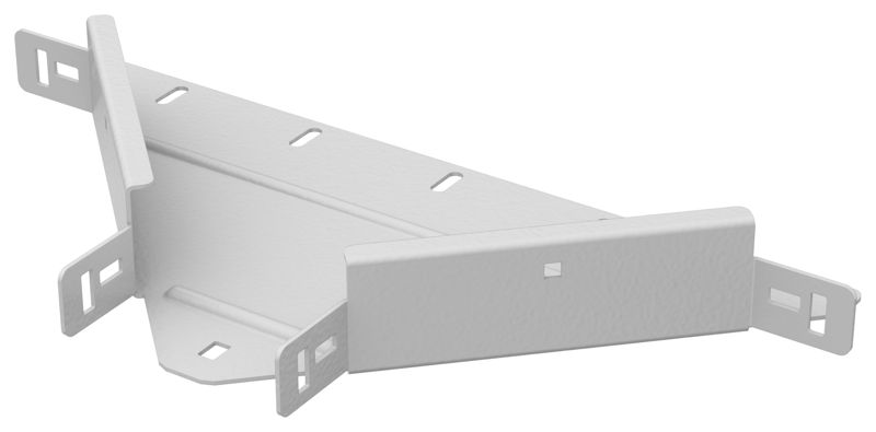 Отвод Т-образный 50х100 2мм RAL 9016 ESCA 7 IEK ES7-OT-050-100-20-RGA