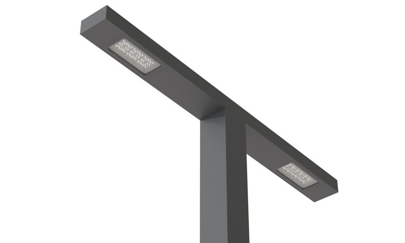 Светильник FSP T/40/Ш6/740/04/F/230AC 4000К IP66 4.5м RAL7015 FEREKS 2000000159737