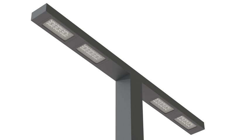 Светильник FSP T/80/Ш4/740/04/F/230AC 4000К IP66 4.5м RAL7015 FEREKS 2000000159782