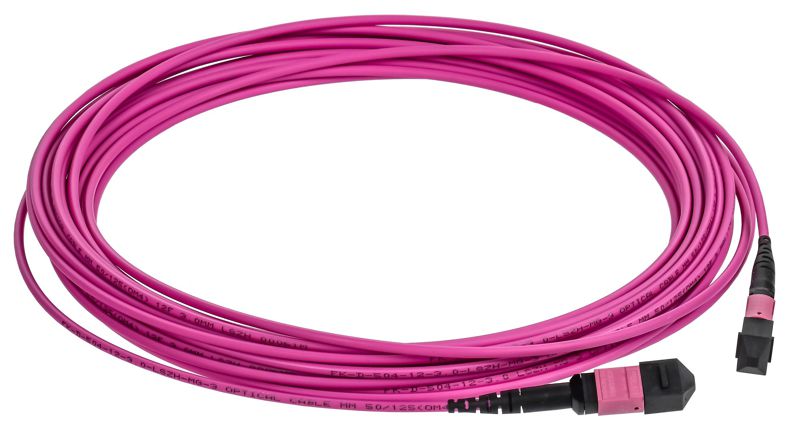 Сборка кабельная MTPf-MTPf тип B 12 MM OM3 11м ITK FAP5003-MTPF-MTPF-12B-011