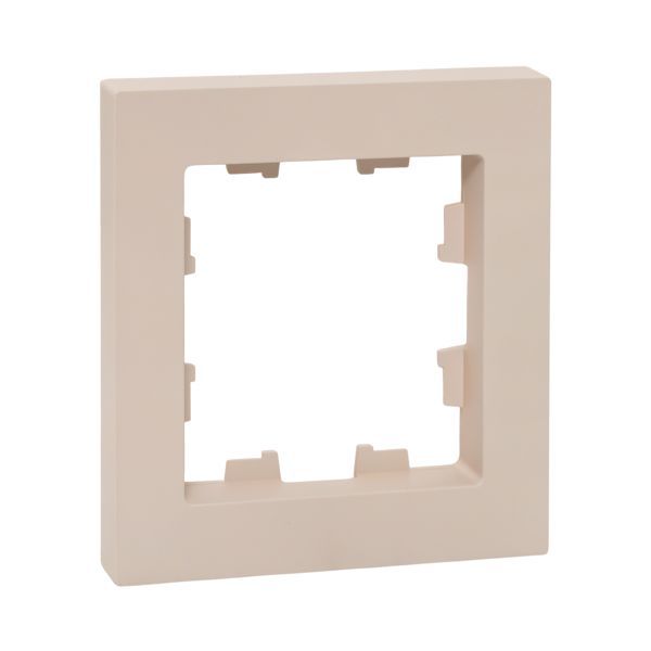 Рамка 1-м Эпика пластик крем. EKF UP1-FPI-01