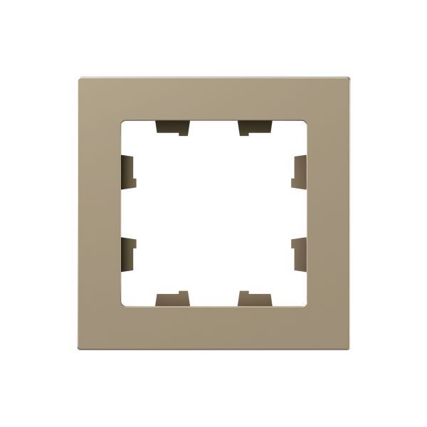 Рамка 1-м Эпика пластик шампань EKF UP1-FPC-01