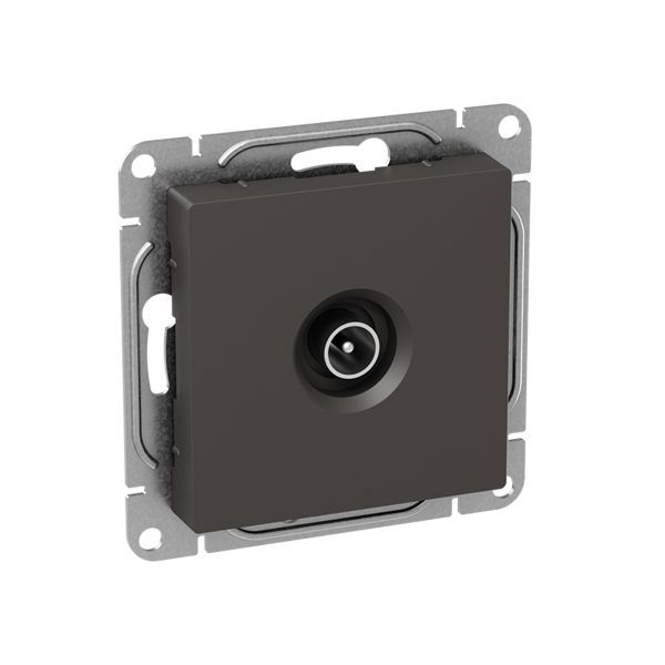 Розетка телевизионная оконечная TV СП Эпика мокко EKF UP1-SOM-TV-3