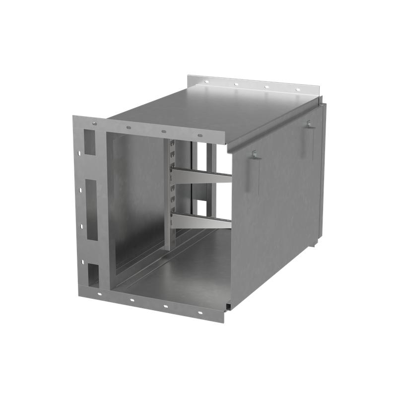 Короб кабельный блочный прямой 650х650 L2000 сталь 1.5мм ККБ-П-0.65/0.6-2 HD КМ LO63902