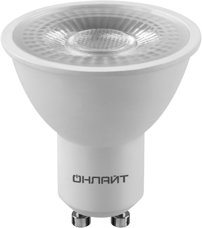 Лампа светодиодная 99 986 OLL-PAR16-10-230-6.5K-GU10-38D 10Вт 6500К GU10 900лм 220–240В ОНЛАЙТ 99986