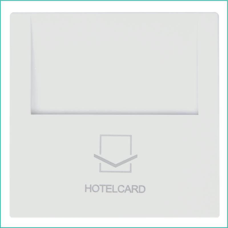 Выключатель карточный СП FD 10А IP20 250В отельный с накладкой механизм сахара Jasmart FD6209SH