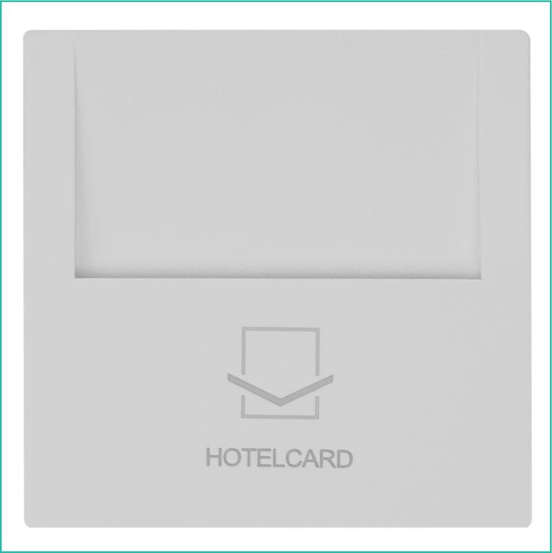 Выключатель карточный СП FD 10А IP20 250В отельный с накладкой механизм тауп матов. soft touch Jasmart FD6209PTM