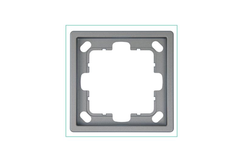 Рамка 1-м СП FD никель Jasmart FD1001NI