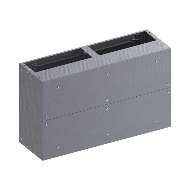 Цоколь грунтовый В=900мм для навесн. корпусов 1000х200мм стеклопластик. DKC R5GZ102