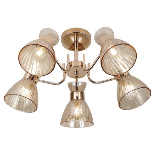 Люстра Victoria 9183-305 5хЕ27 60Вт модерн Rivoli Б0069944