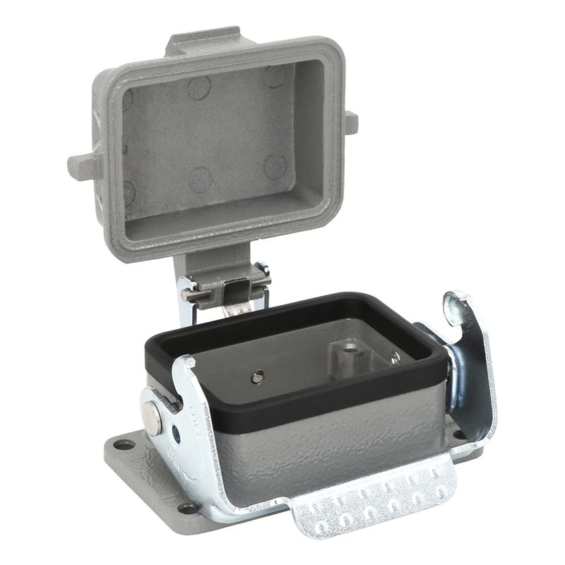 Корпус приборный проходной OptiLink HDC-H6B-BK-1L-MCV с крышкой КЭАЗ 353667