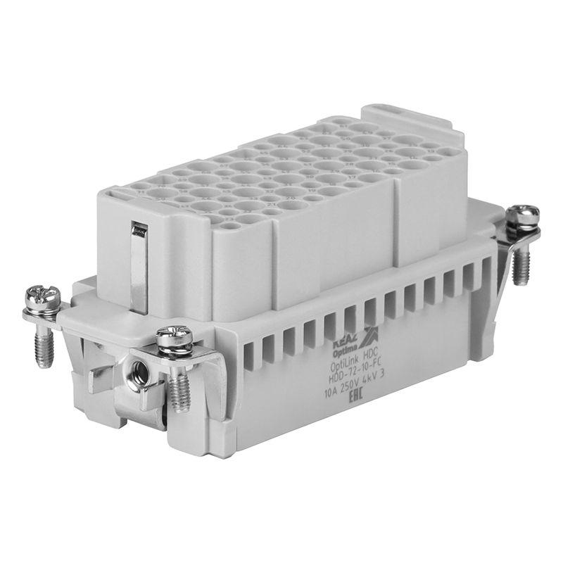 Розетка OptiLink HDC-HDD-72-10-FC-(0.14-2.5) 250В КЭАЗ 366485