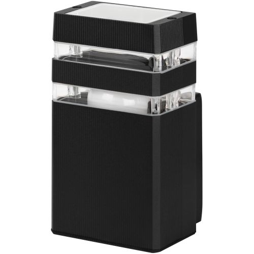 Светильник "Астрея" GBW-101-BL-0200 max 30Вт 1хE27 IP54 230В 200х110х95 уличный настен. вверх черн. Эра Б0069590