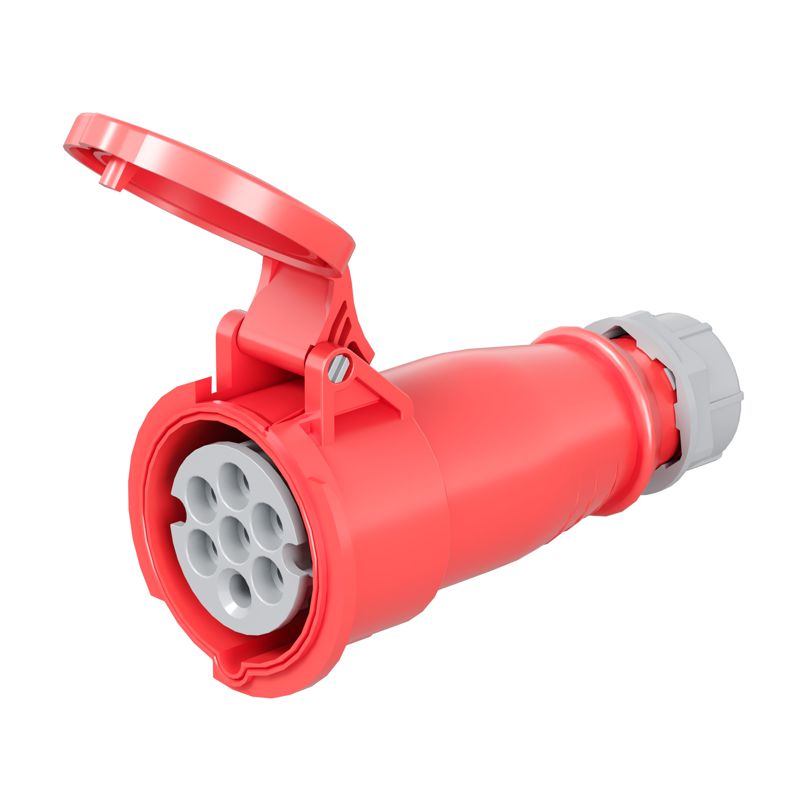 Розетка кабельная CS 32А 7п 6P+E 400В IP44 DKC CS674-032-40