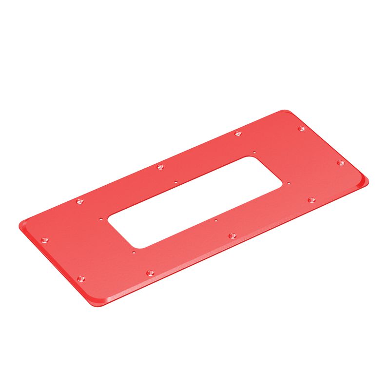 Фланец для монтажа кабельного ввода MMB для корпусов ST тип 3 343х153мм RAL3020 красн. DKC R5FMST01-RAL3020