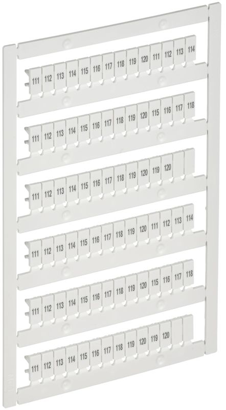 Маркер для CTS/CP 2.5кв.мм "111-120" ARMAFIX IEK AF-CT10D-M-D25-12