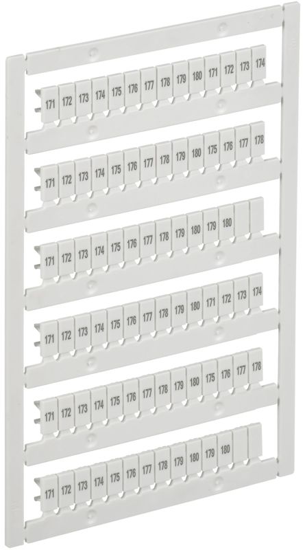 Маркер для CTS/CP 2.5кв.мм "171-180" ARMAFIX IEK AF-CT10D-M-D25-18
