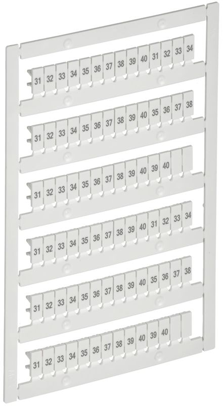 Маркер для CTS/CP 2.5кв.мм "31-40" ARMAFIX IEK AF-CT10D-M-D25-04