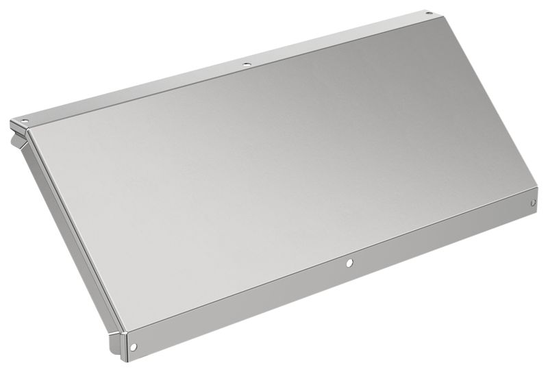 Крышка для угла вертикал. внешн. 90град. 50х400 L196 сталь 0.8мм ESCA 5 IEK ES5-PVD-90-050-400-08