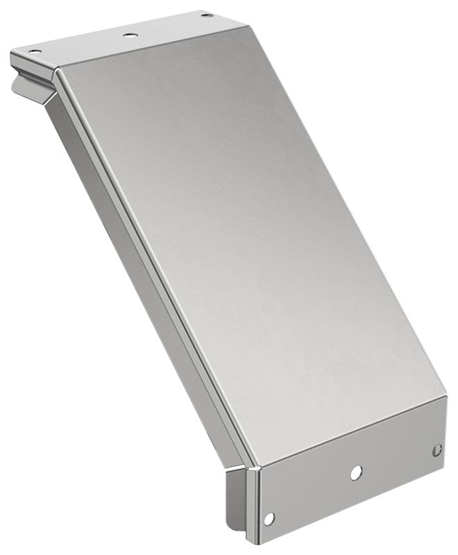 Крышка для угла вертикал. внешн. 90град. 80х100 L238 сталь 0.8мм ESCA 5 IEK ES5-PVD-90-080-100-08