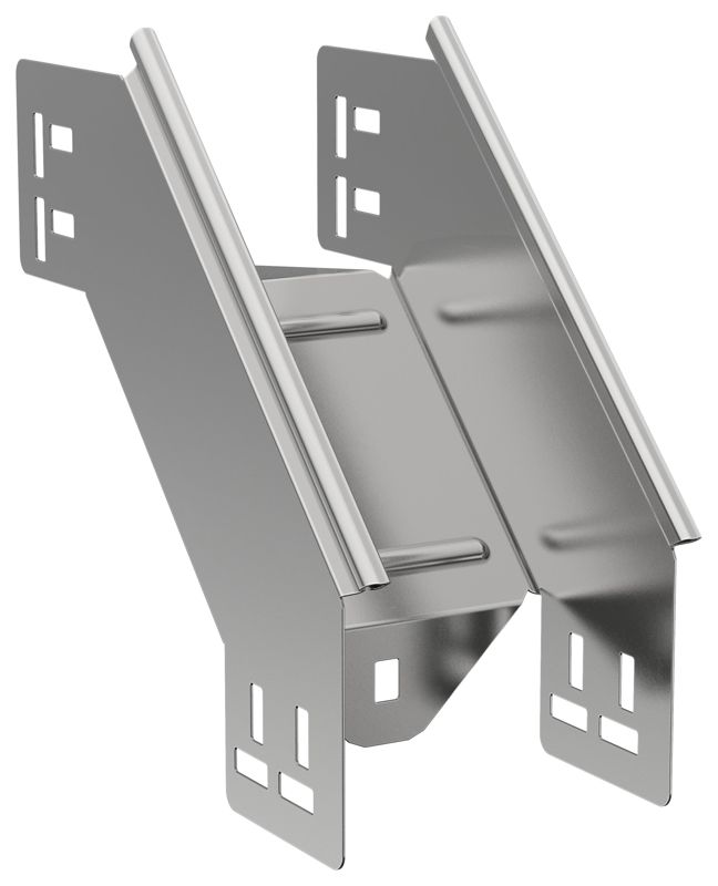 Угол для лотка вертикал. внешн. 90град. 100х80 сталь 0.8мм ESCA 5 IEK ES5-PV-90-080-100-08