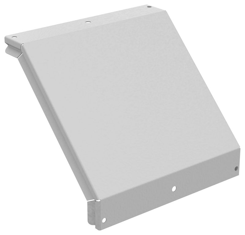 Крышка для угла вертикал. внешн. 90град. 80х200 L238 сталь 0.8мм RAL 9016 ESCA 5 IEK ES5-PVD-90-080-200-08-RGA