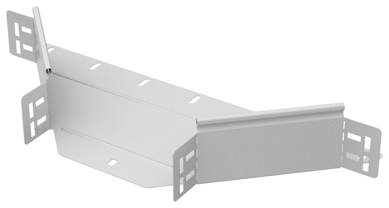 Отвод Т-образный 80х200 0.8мм RAL 9016 ESCA 5 IEK ES5-OT-080-200-08-RGA