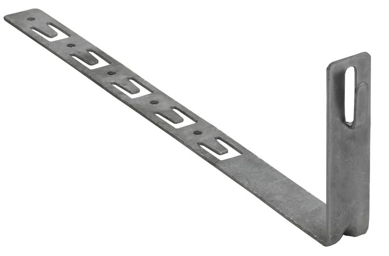 Держатель проводника круглого 6-8мм черепичная кровля с крючком L415 оцинк. сталь TD IEK ZPD87-13-5-08-415